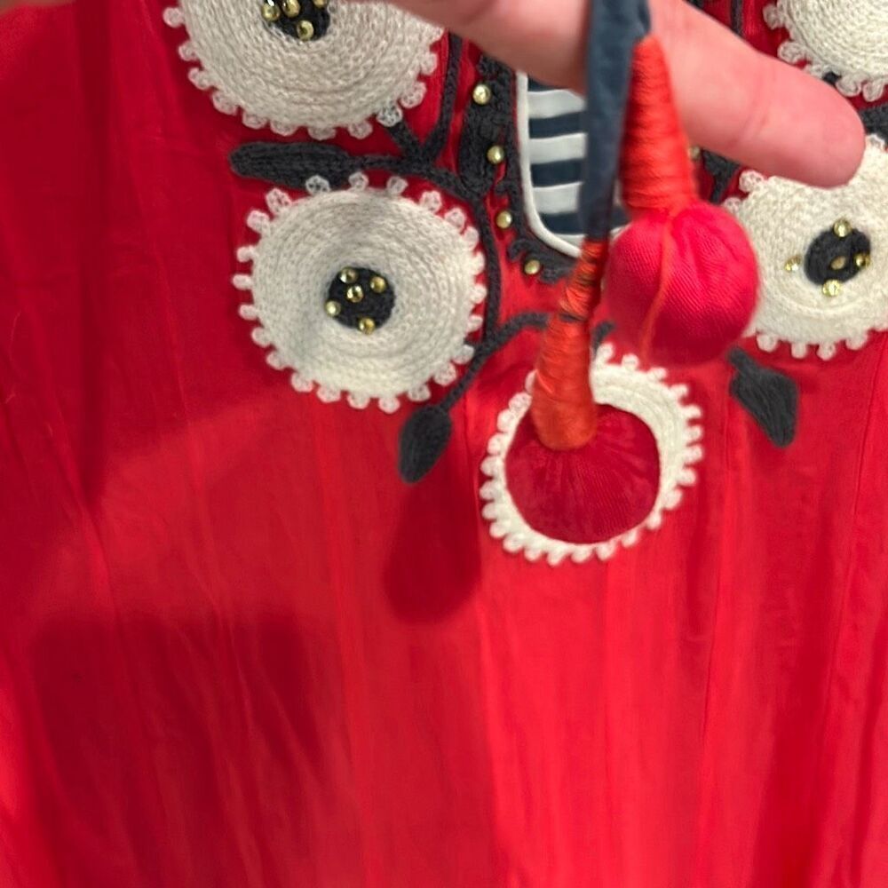 Spectacular Red Embellished Dress - Picture 13 of 17